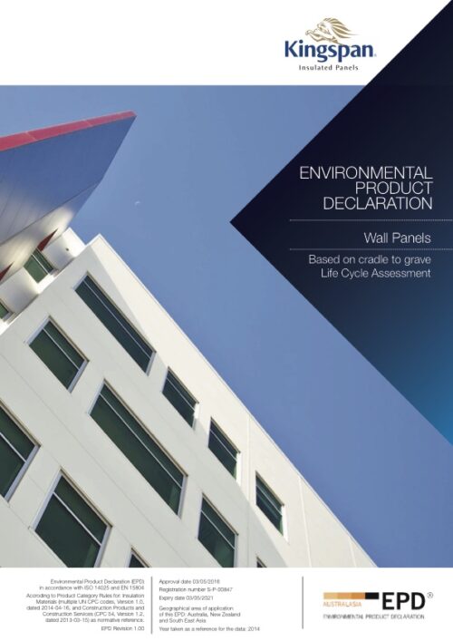 Update – Kingspan leads the way with Environmental Product Declarations Update – Kingspan leads the way with Environmental Product Declarations